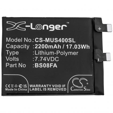Batteria per telefono xiaomi refc bs08fa