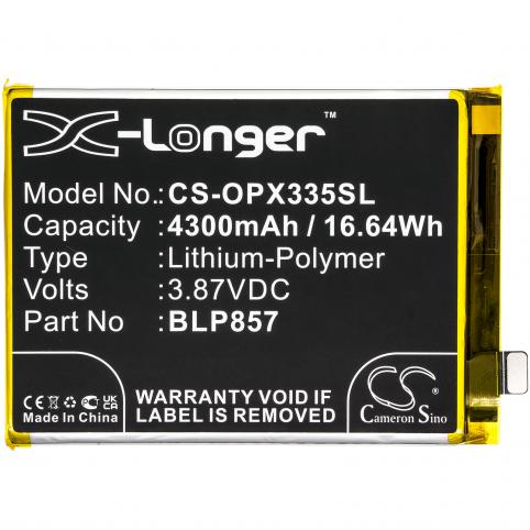 Batterie telephone oppo rmx3350