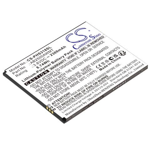Batterij telefoon philips cts318