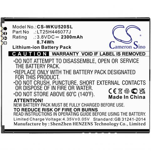 Battery mobile wiko ride 2