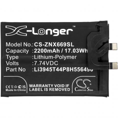 Batterie  zte li3945t44p8h556490