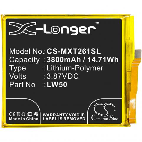 Battery mobile motorola moto edge+