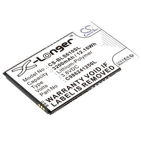 Battery  blu c986241250l