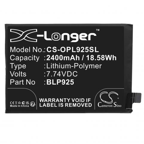 Batterie telephone oneplus pgkm10