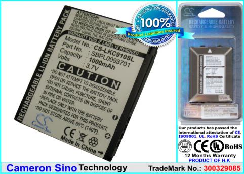 Batterie  lg sbpl0093701