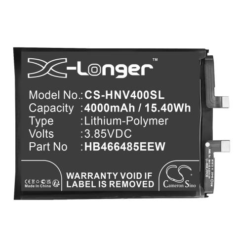 Battery mobile honor view 40