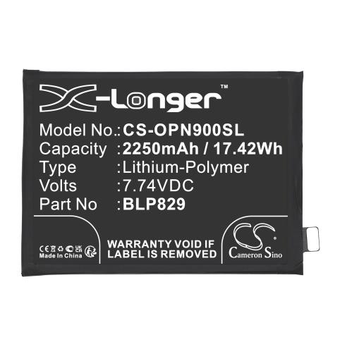 Batterie  oneplus blp829