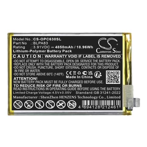 Batterie telephone oppo realme c61