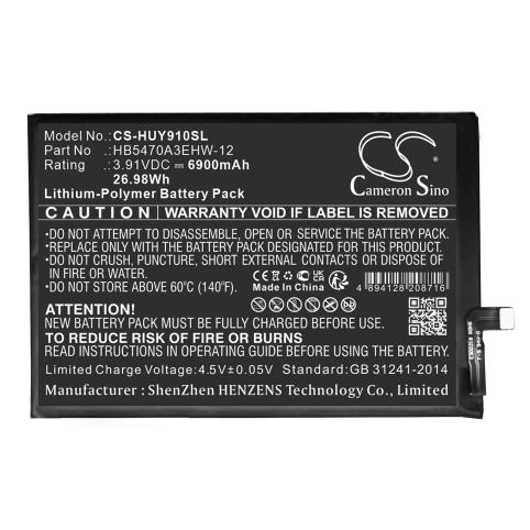 Batterie telephone huawei nova y91 4g