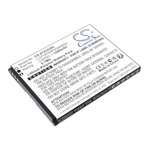 Battery mobile zte 353vl