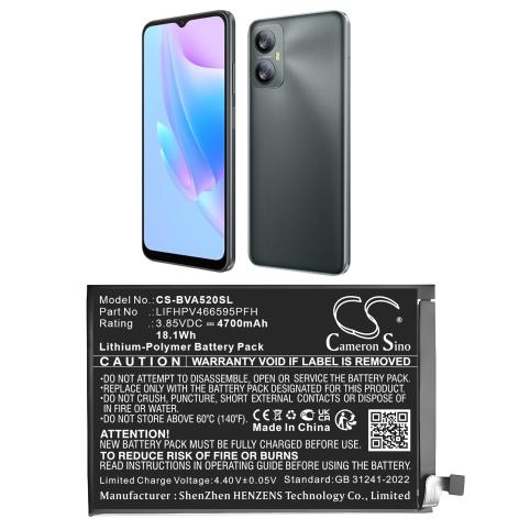 Battery mobile blackview a52