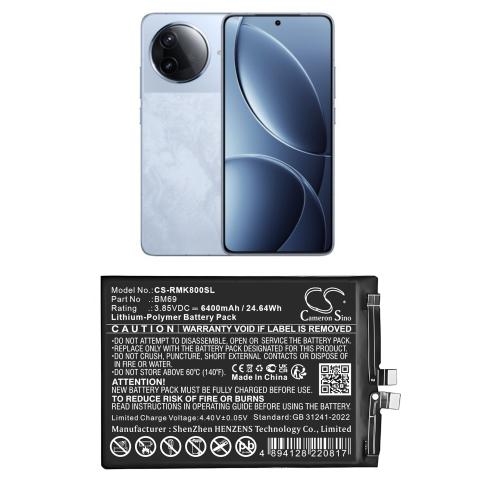 Battery mobile redmi k80 5g