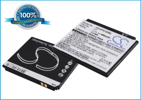 Battery mobile alcatel ot c123