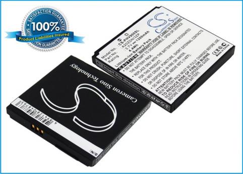 Battery mobile philips xenium v900