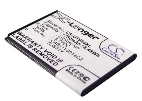 Batteria per telefono alcatel batteria compatibile tlib31y