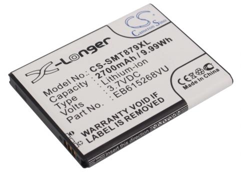 Battery for phone samsung compatible eb615268