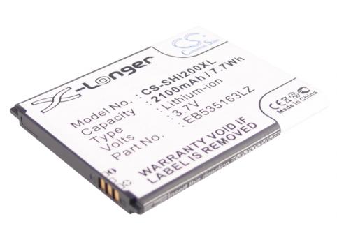 Battery for phone samsung compatible eb535163lz