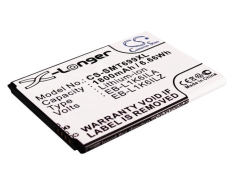Battery for phone samsung compatible eb l1k6ilabxar