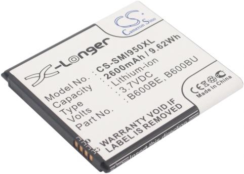 Batteria per telefono samsung batteria compatibile b600bc