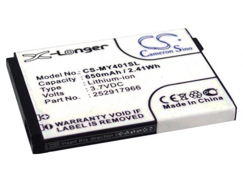 Batterie pour telephone sagem my401c