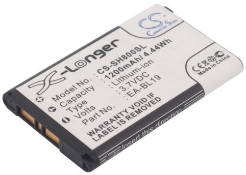 Batterie  sharp ea bl19