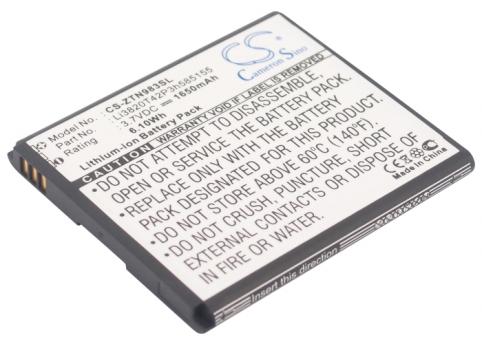 Battery mobile zte zte n983