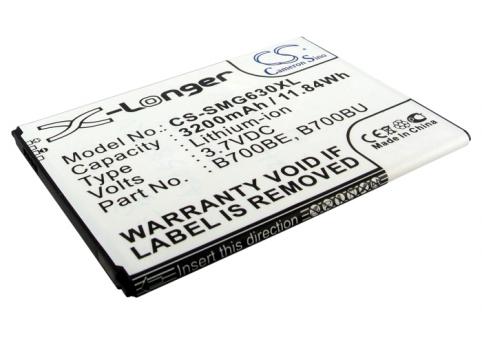 Batteria per telefono samsung batteria compatibile b700be