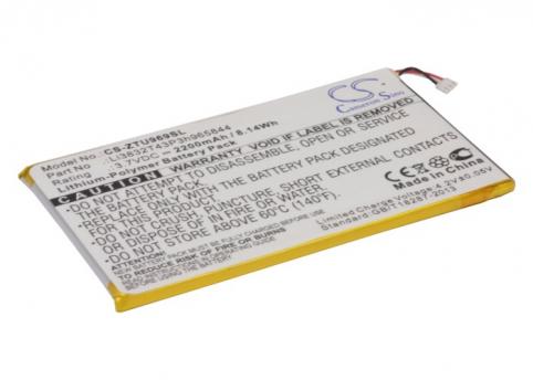 Batterie  zte li3832t43p3h965844