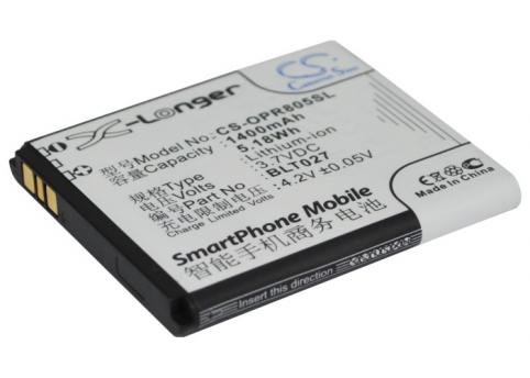 Battery mobile oppo r803
