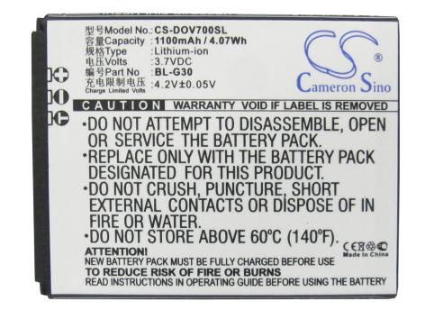Battery mobile doov d7