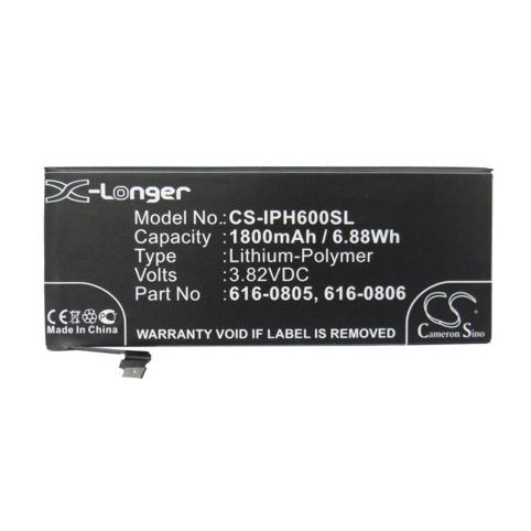 Battery for phone apple iphone 6