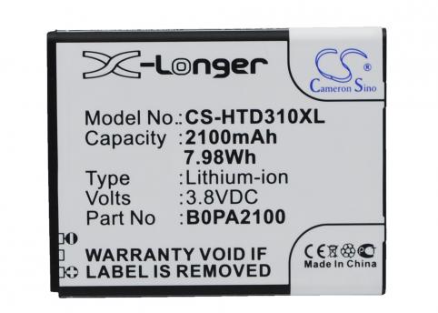 Batterie  htc b0pa2100