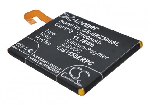 Batterie  sony ericsson lis1558erpc