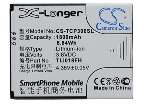 Batterie  tcl tli018ef