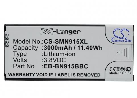Batteria per telefono samsung batteria compatibile eb bn915bbc