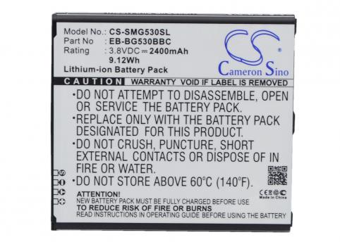 Batterie pour telephone samsung eb bg530bbc galaxy grand prime