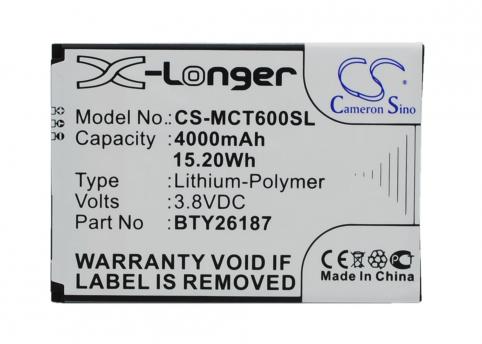 Battery mobile mobistel cynus t6