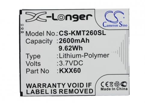 Battery mobile kazam trooper 2 6.0