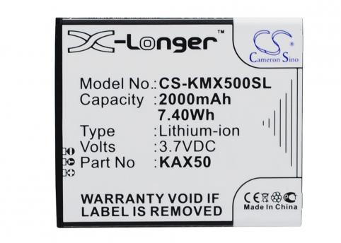 Battery  kazam kax50