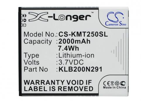 Battery mobile kazam trooper 2 5.0