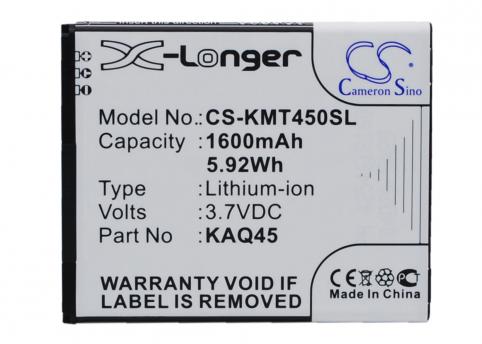 Battery  kazam kaq45