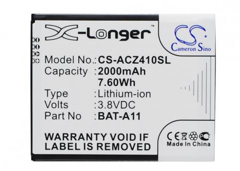 Battery  acer bat a11