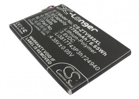 Batterie  zte li3817t43p3h724940