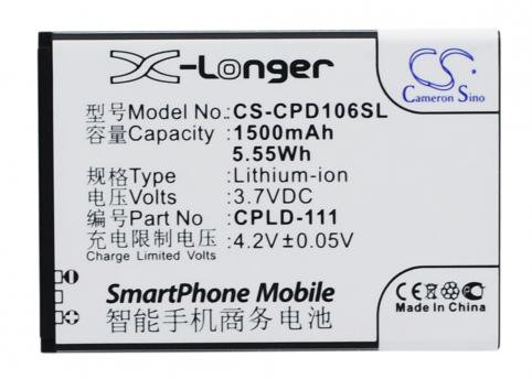 Batterie telephone coolpad 5216d