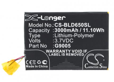 Batterie  blu g9005