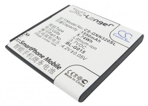 Battery mobile gionee gn320