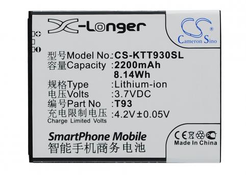 Batteria  k touch t93