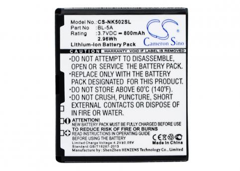 Battery mobile nokia asha 502