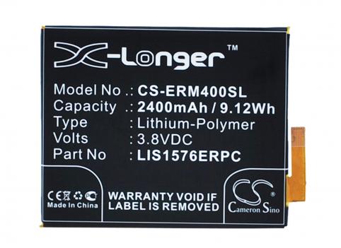 Batterie  sony ericsson lis1576erpc
