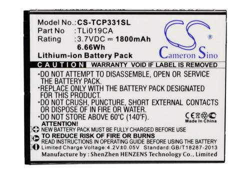 Battery  tcl tli019ca